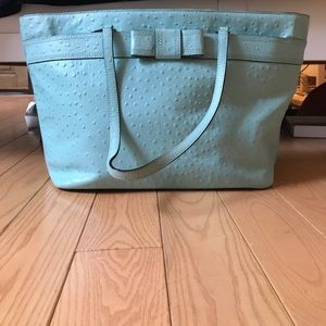 kate spade Turquoise Blue Bow handbag