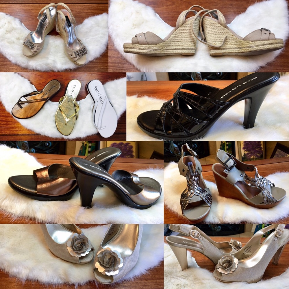 🌻🌻 5 pair NEW SUMMER SANDALS 🌻🌻 only $22/pair