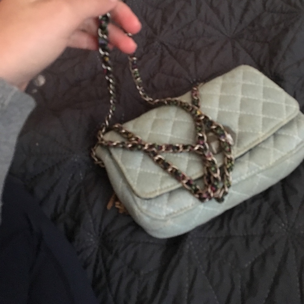Pink brand purse