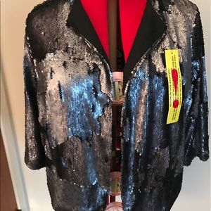 Simply Be Sequin Jacket