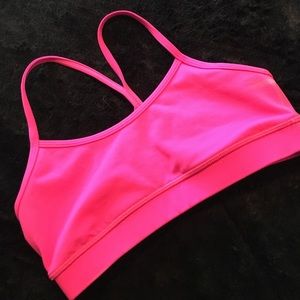 Hot Pink LuLu Lemon Sports Bra