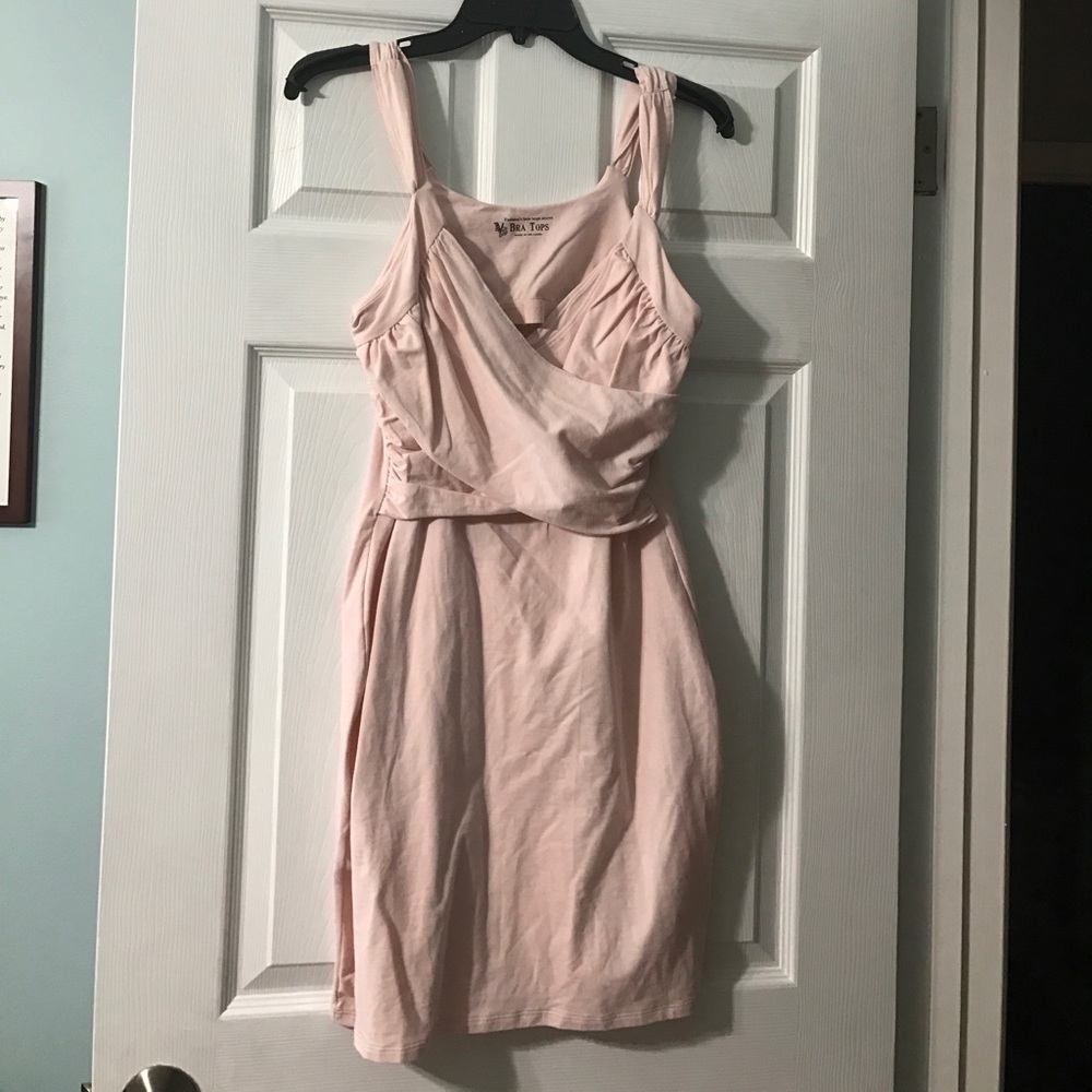 Victoria's Secret bra top pink dress size large