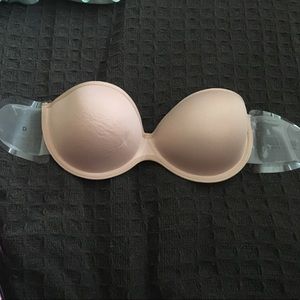 Backless strapless NEW nude Bra