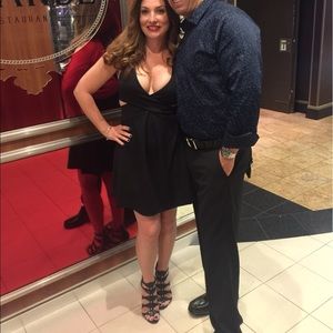 Black dress from Express