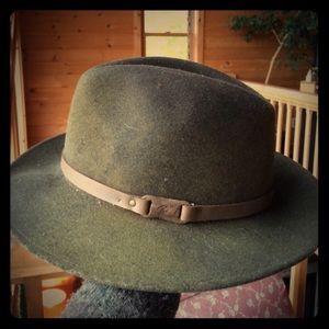 Bailey of Hollywood "Wardell" Olive Wool Hat