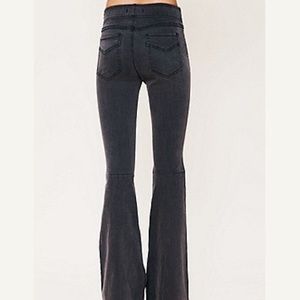 Free People Pull On Flare Jeans