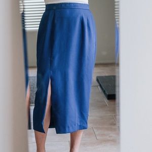 Vintage Skirts - VINTAGE Blue Skirt Vintage Skirts - VINTAGE Blue Skirt