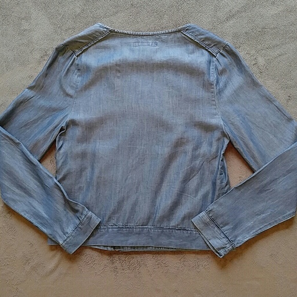Nine West Chambray Jacket Small - Picture 4 of 8