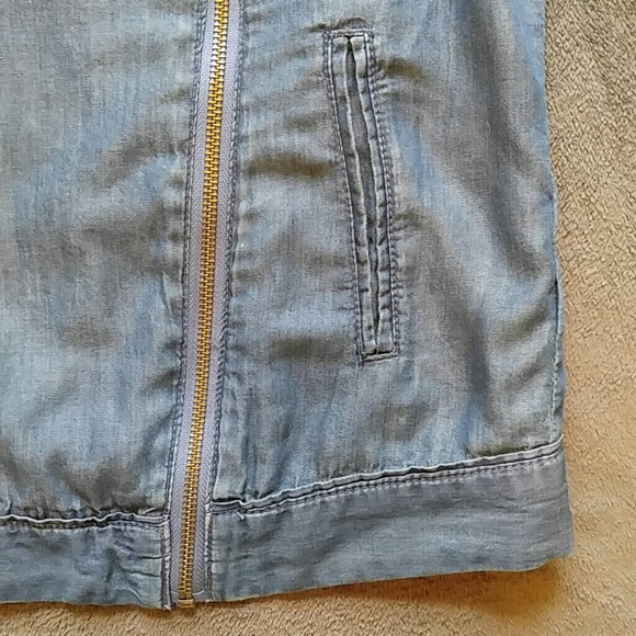 Nine West Chambray Jacket Small - Picture 5 of 8