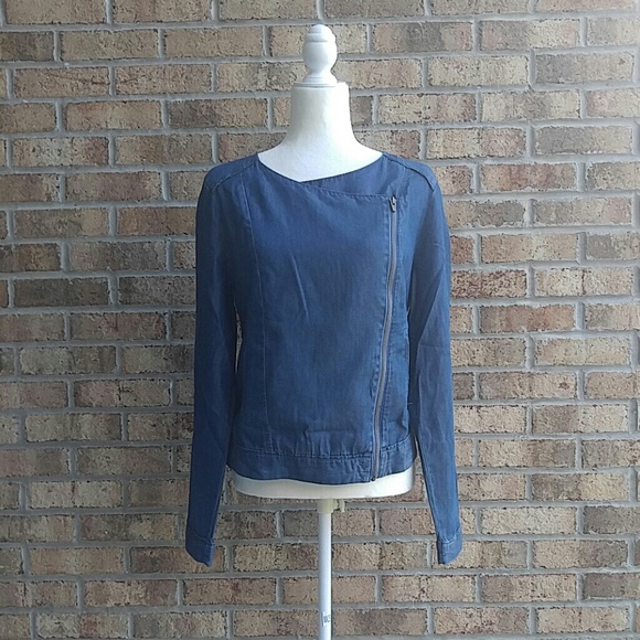 Nine West Chambray Jacket Small - Picture 7 of 8