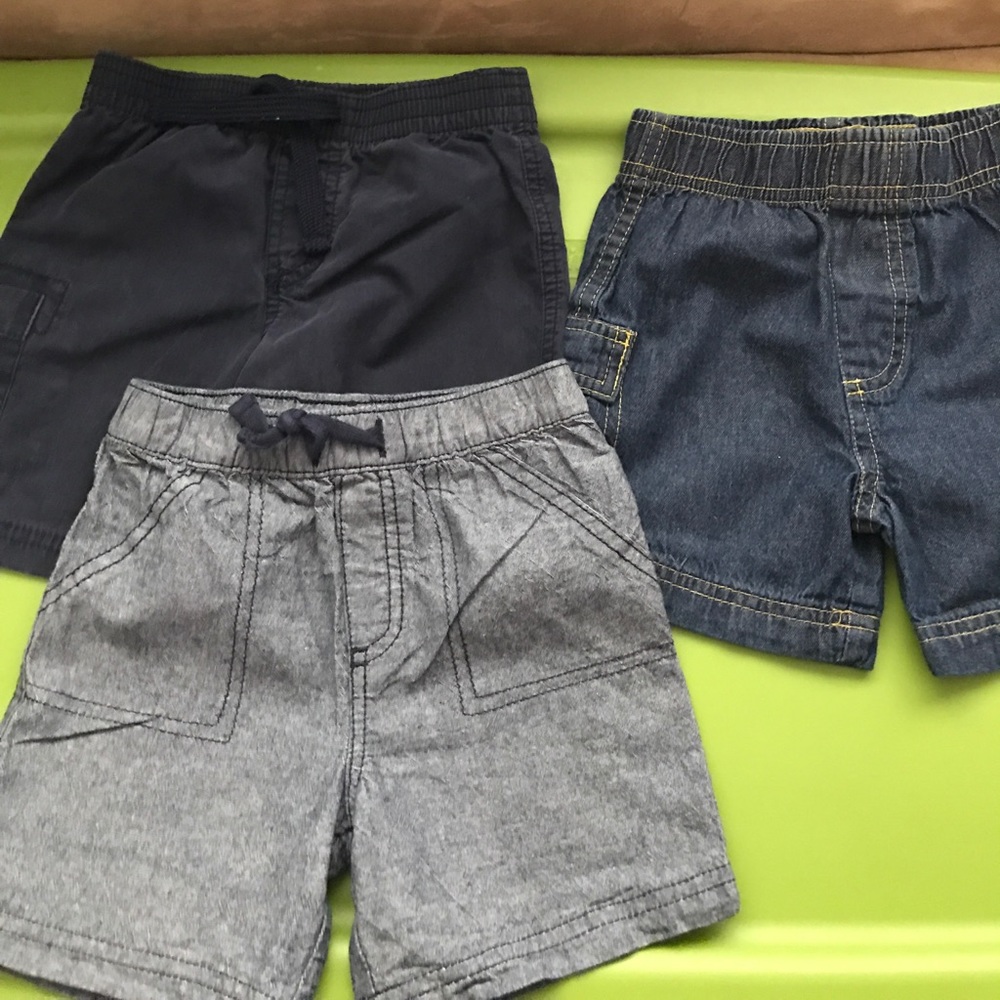 3 pair boys 24 months shorts