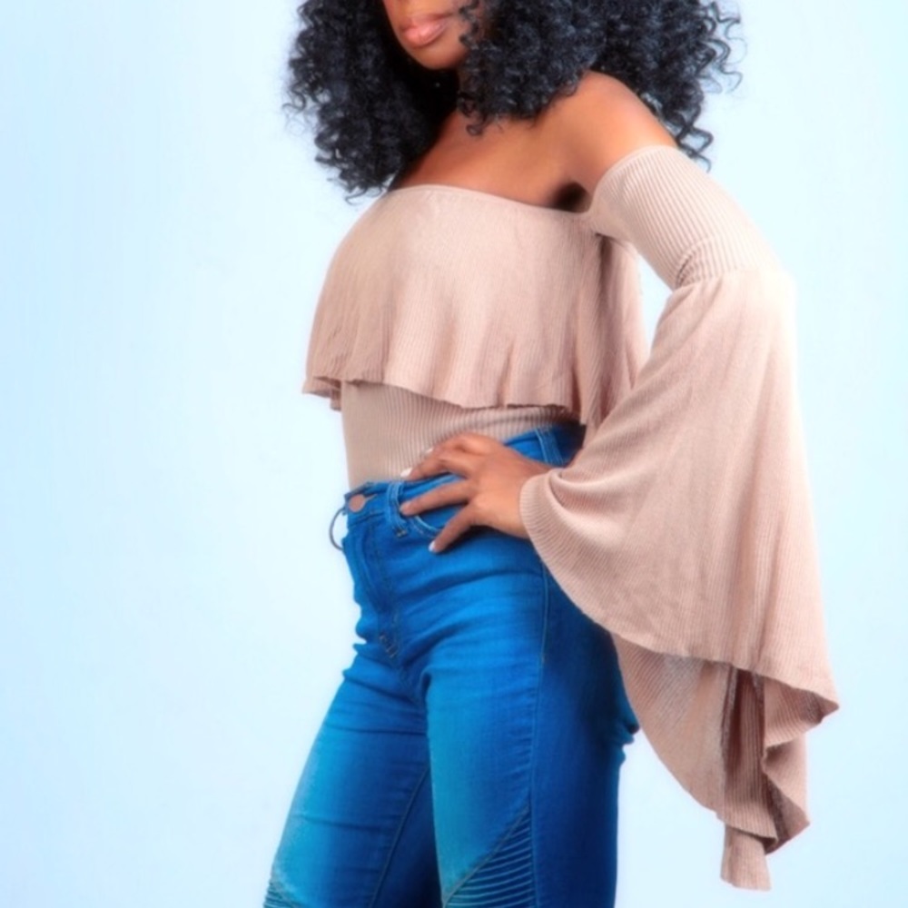 Ruffled Body Suit