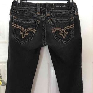 Rock Revival black denim