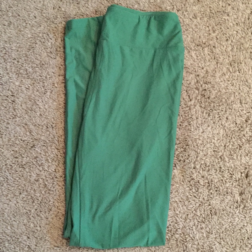 Green LuLaRoe leggings