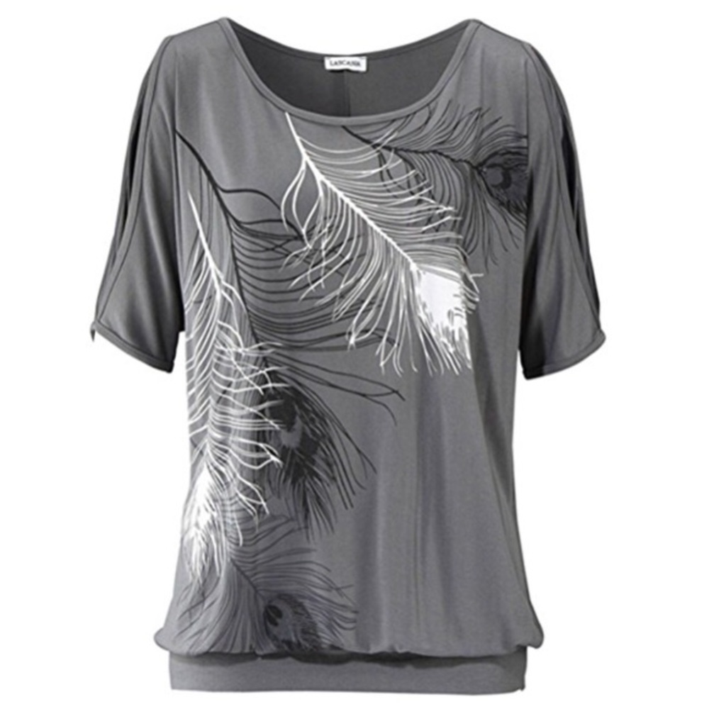 Women's Fashion Off Shoulder Tops Short Sleeve