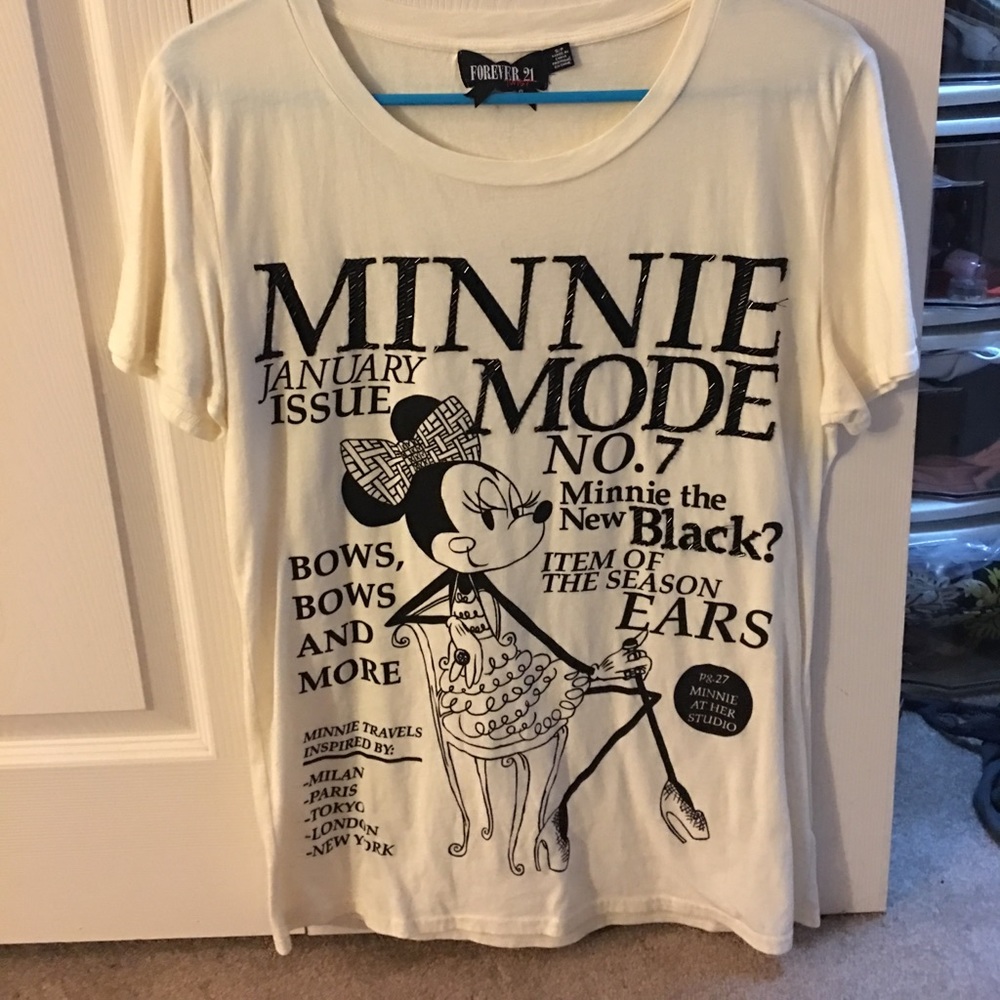 Cute mini mouse t shirt from forever 21!