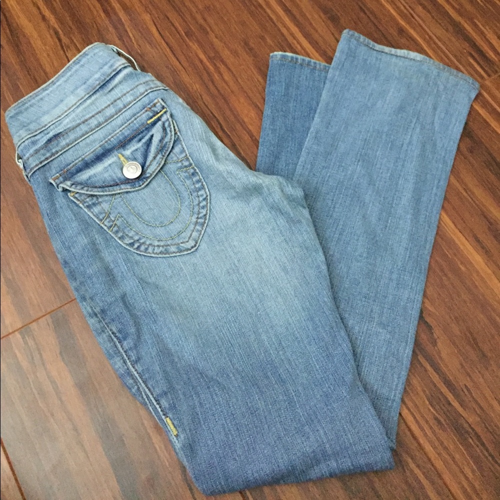 True religion straight leg bootcut jeans