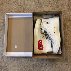 Comme des garcons play x converse chuck taylor