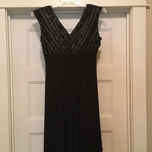 connected apparel Dresses - NWT Women's black dress by Connected apparel. connected apparel Dresses - NWT Women's black dress by Connected apparel.