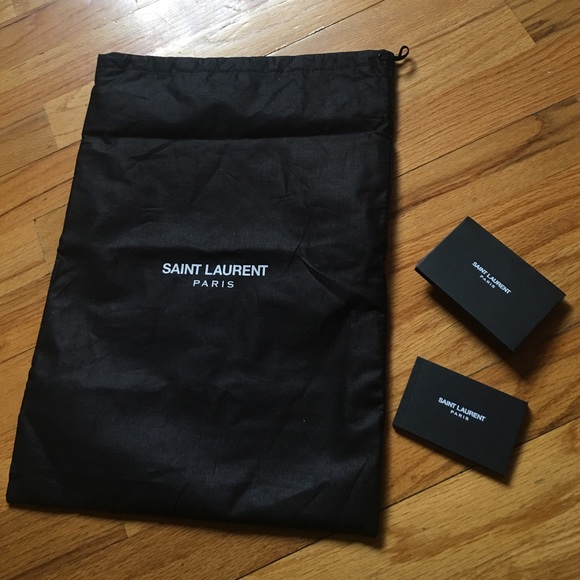 authentic ysl dust bag