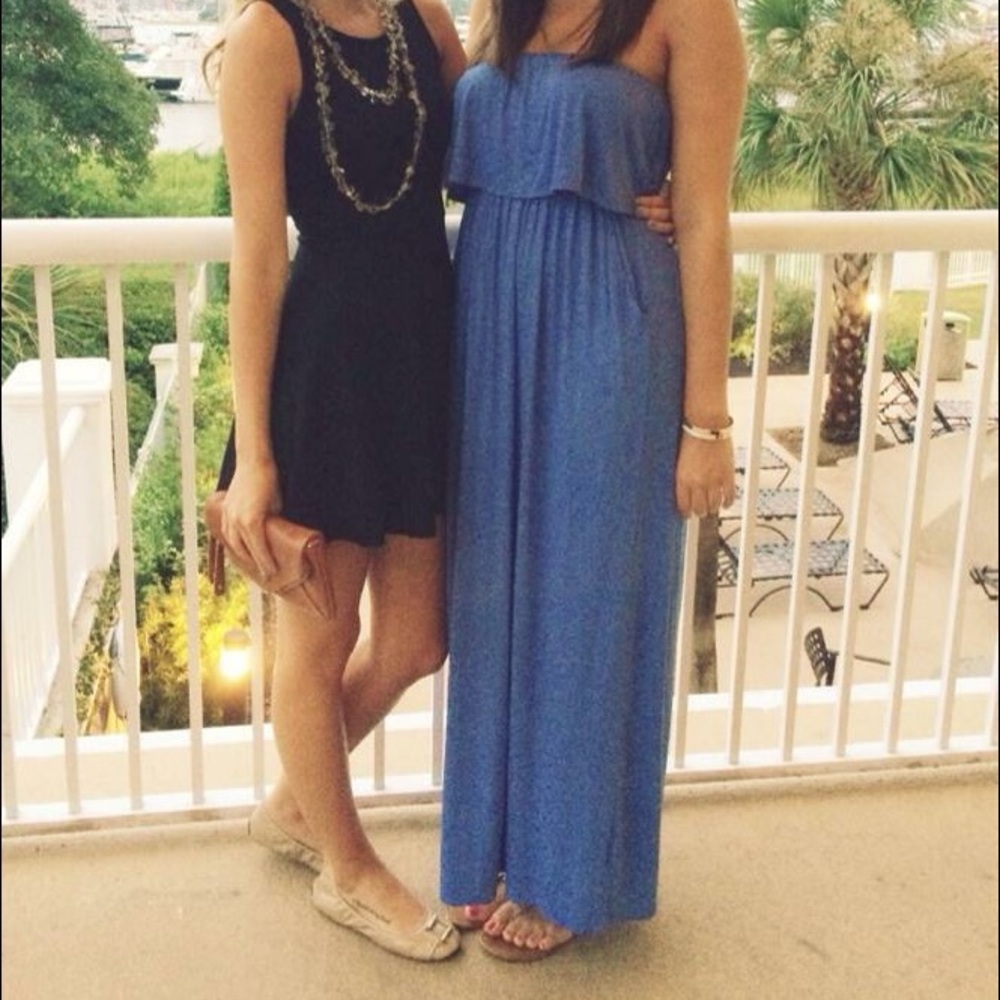 Purple maxi dress!