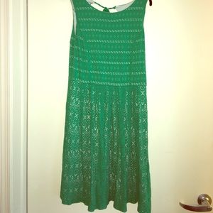 Anthropologie Postmark Sunstream Eyelet Dress