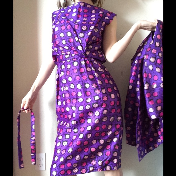 Vintage Dresses & Skirts - 1950 Miss Egypt Haute Couture Le Cairo 3pc Suit