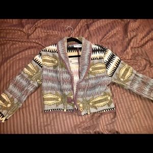 ✨Vintage Blazer Statement Print ✨