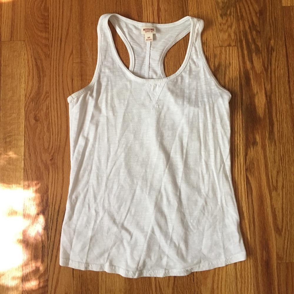 White tank top