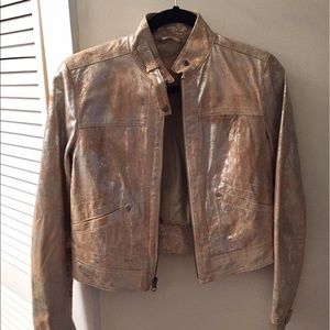 Gap Leather Coat