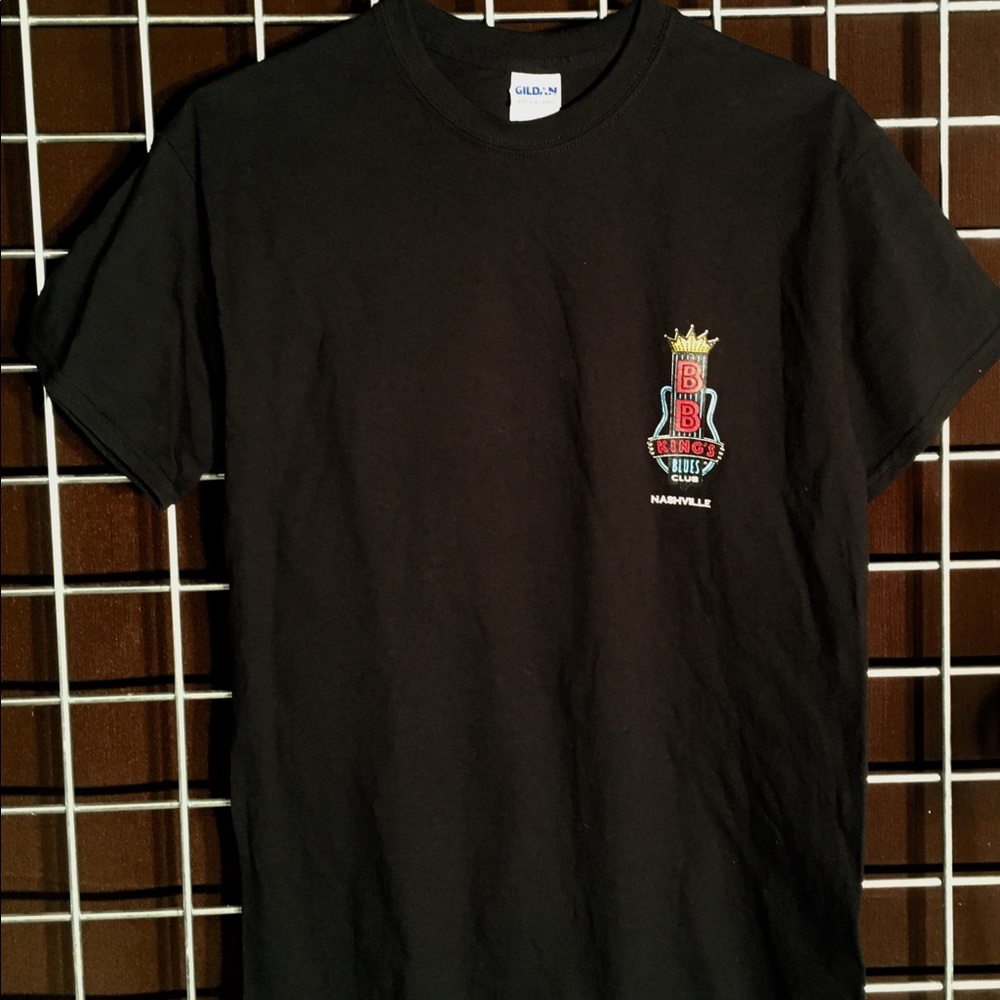 BB KING'S NASHVILLE black T shirt NWOT
