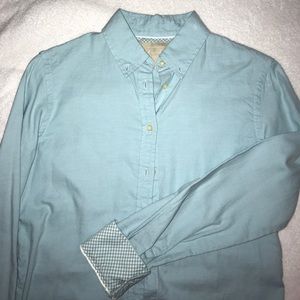 Banana republic light blue "soft wash shirt"