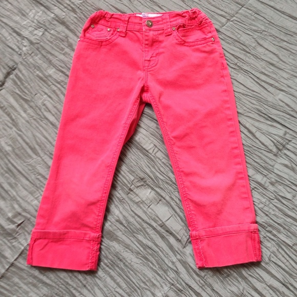 Vigoss Other - Girl's Vigoss Jeans pink capri ankle crop pant 10