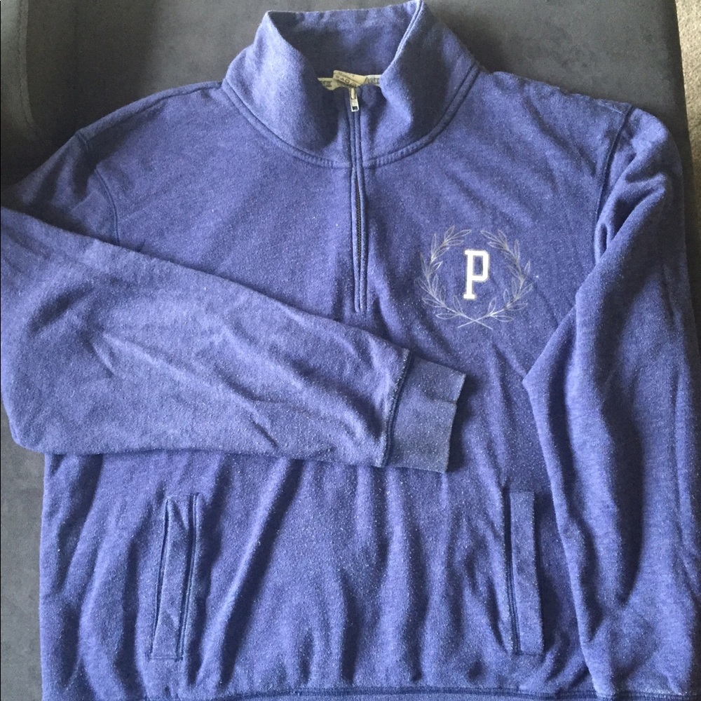 VS Pink 1/2 zip hoodie
