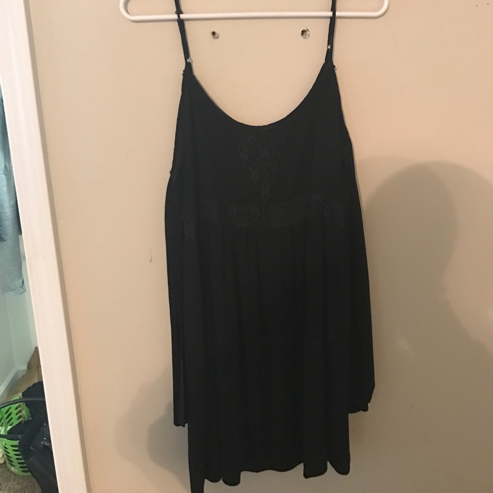 Black dress with lace!