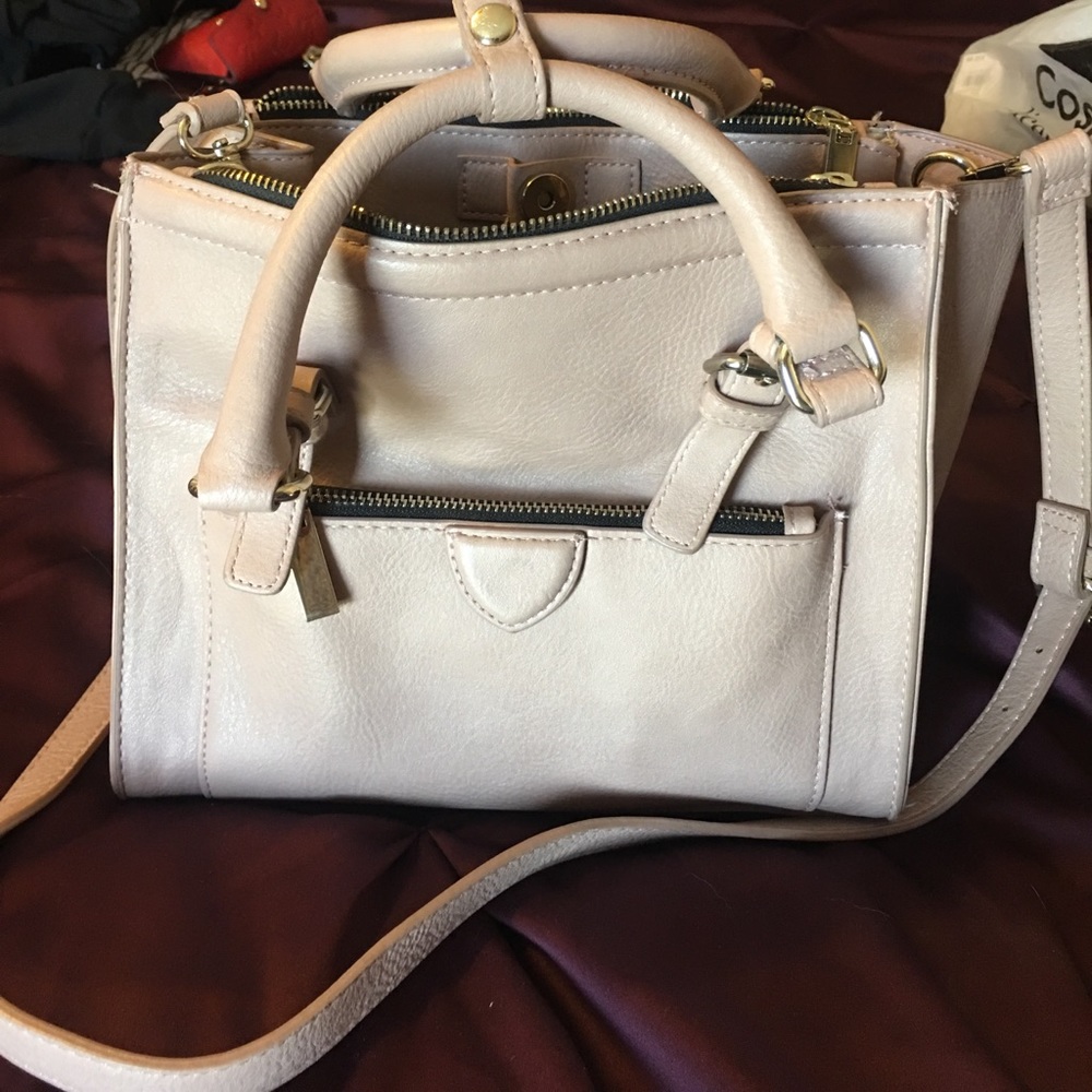 Zara blush nude crossbody/handbag