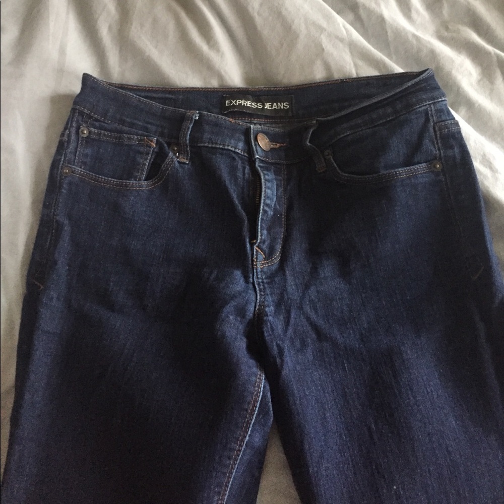 Size 8 Express Skinny Jeans
