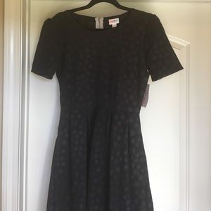 🦄Black LuLaRoe Amelia side medium🦄