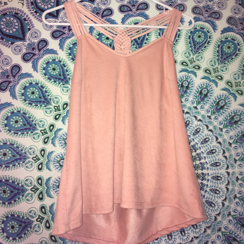 Pink Strapy tank
