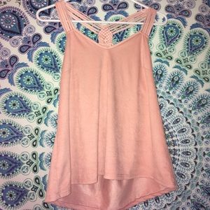 Pink Strapy tank