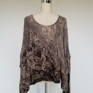 All Saints Printed Sweater