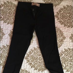 Hollister black skinny jeans