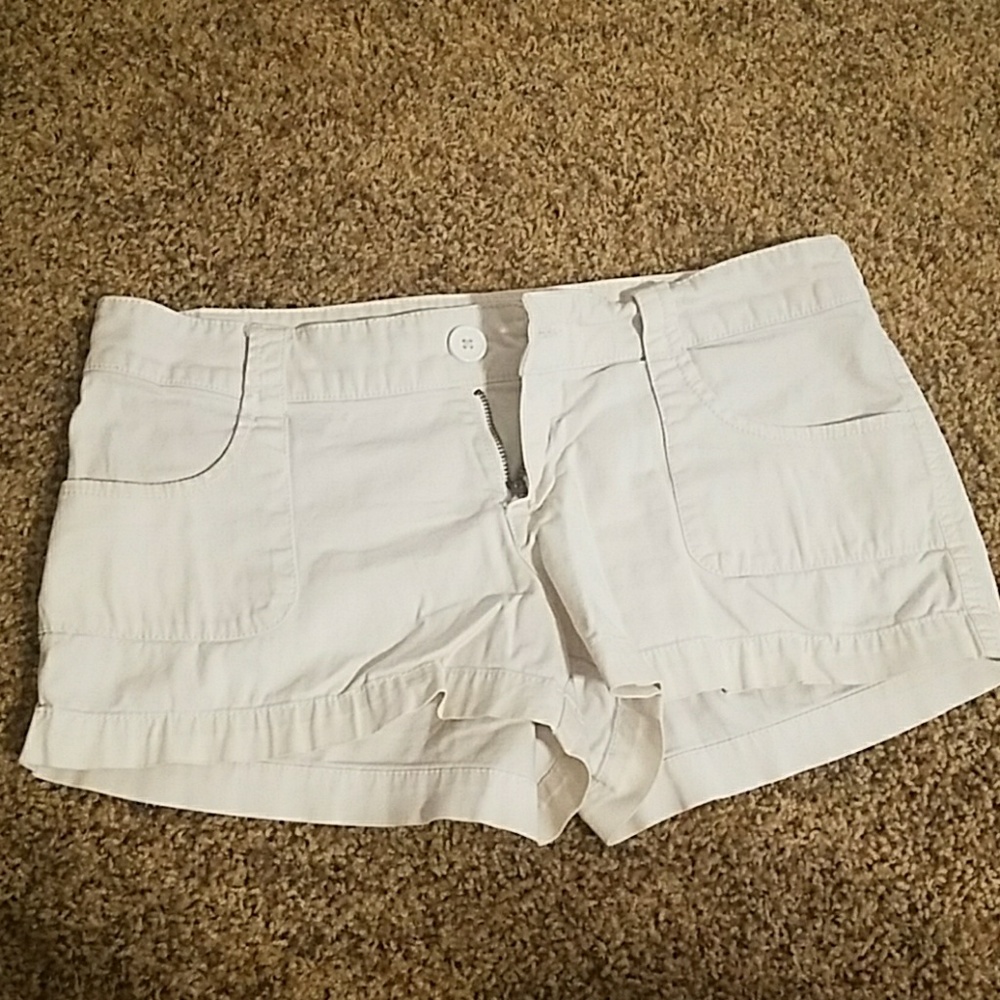 white shorts