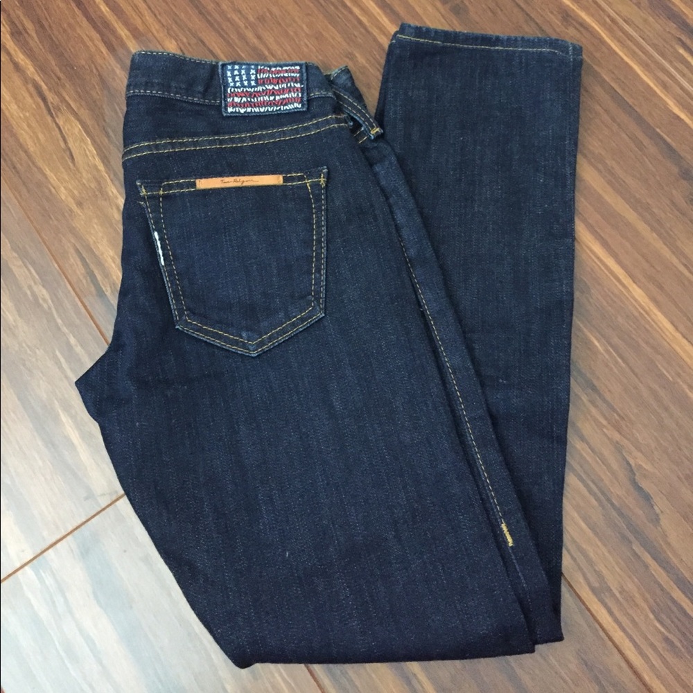 True religion straight leg jeans