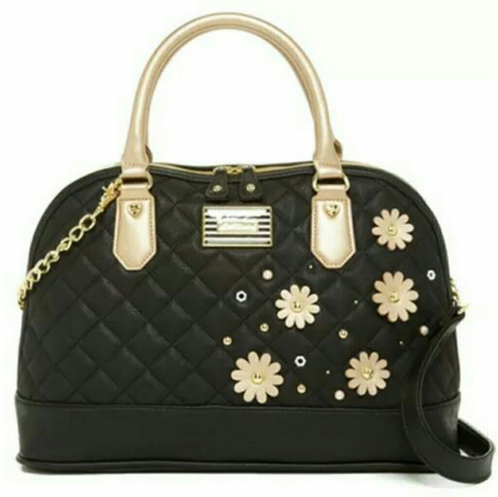 SOLD! NWT Betsey Johnson Be Mine Dome Satchel