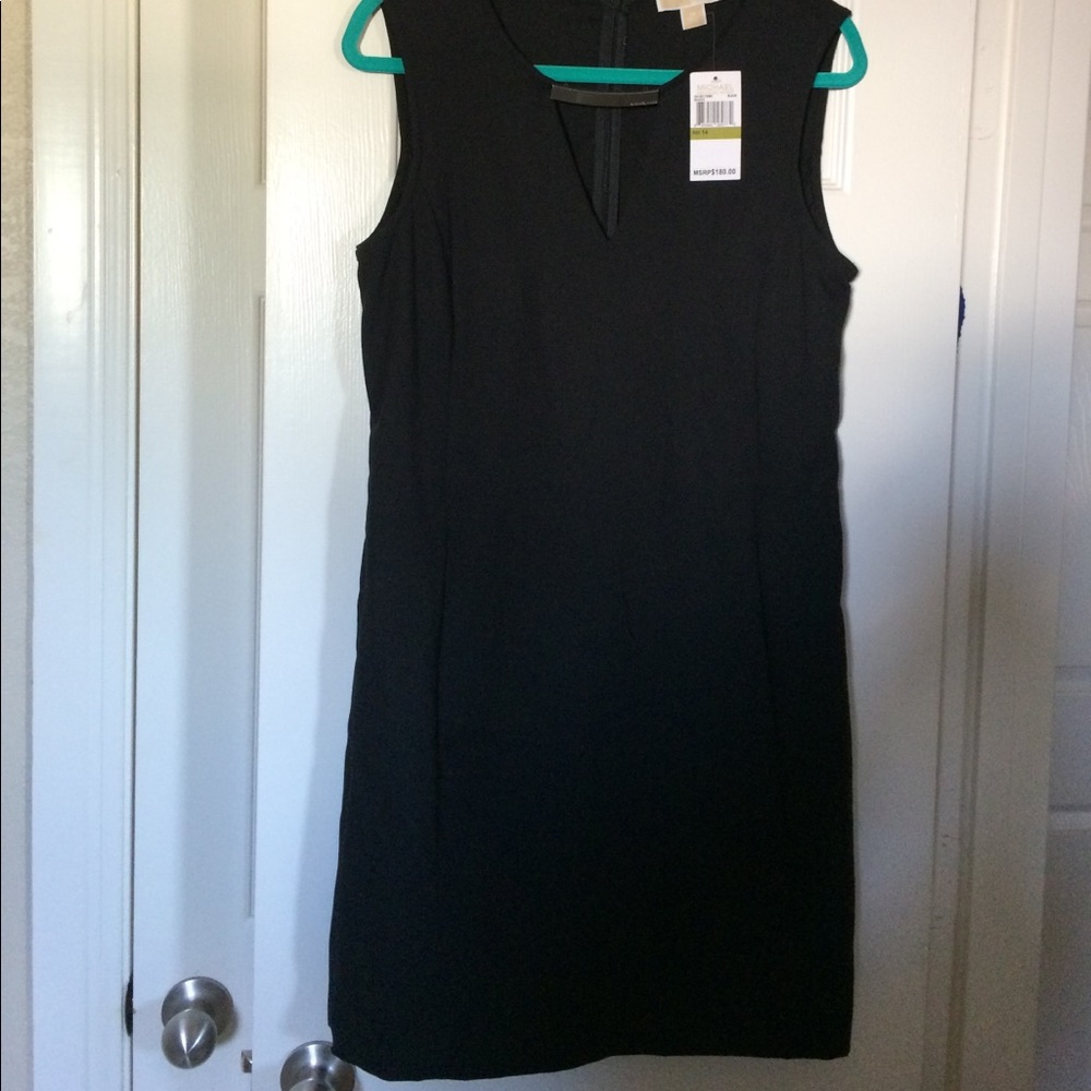New Michael Kors black dress size 14