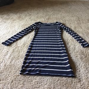 Stripped Bodycon Dress