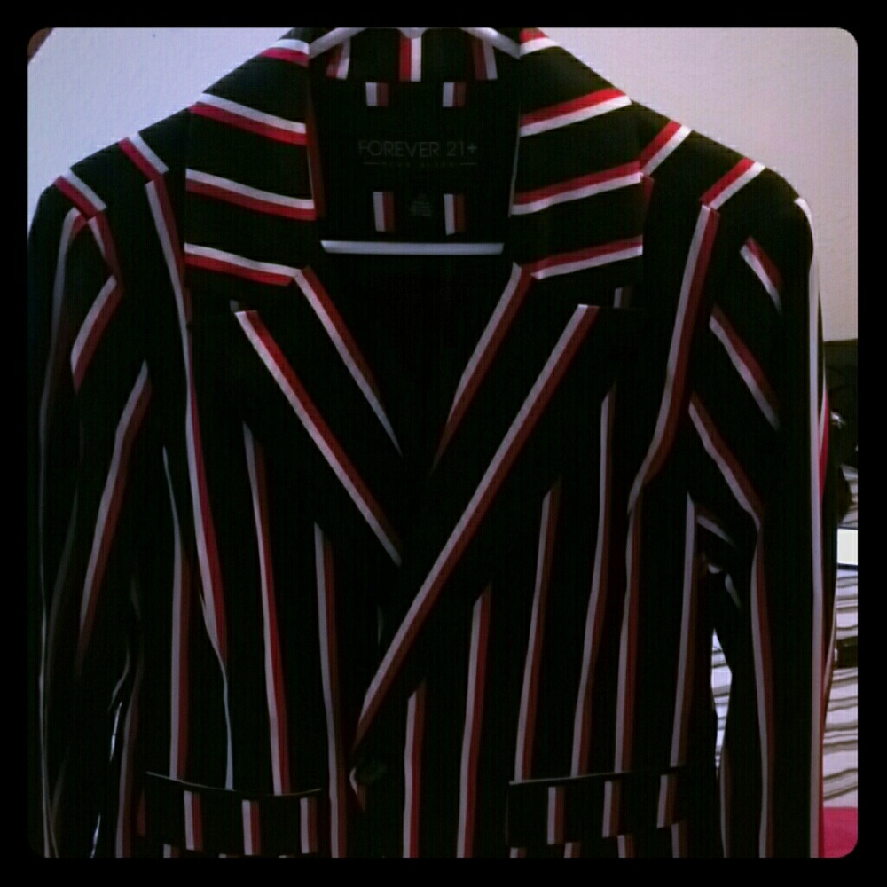 Pinstripe women's blazer