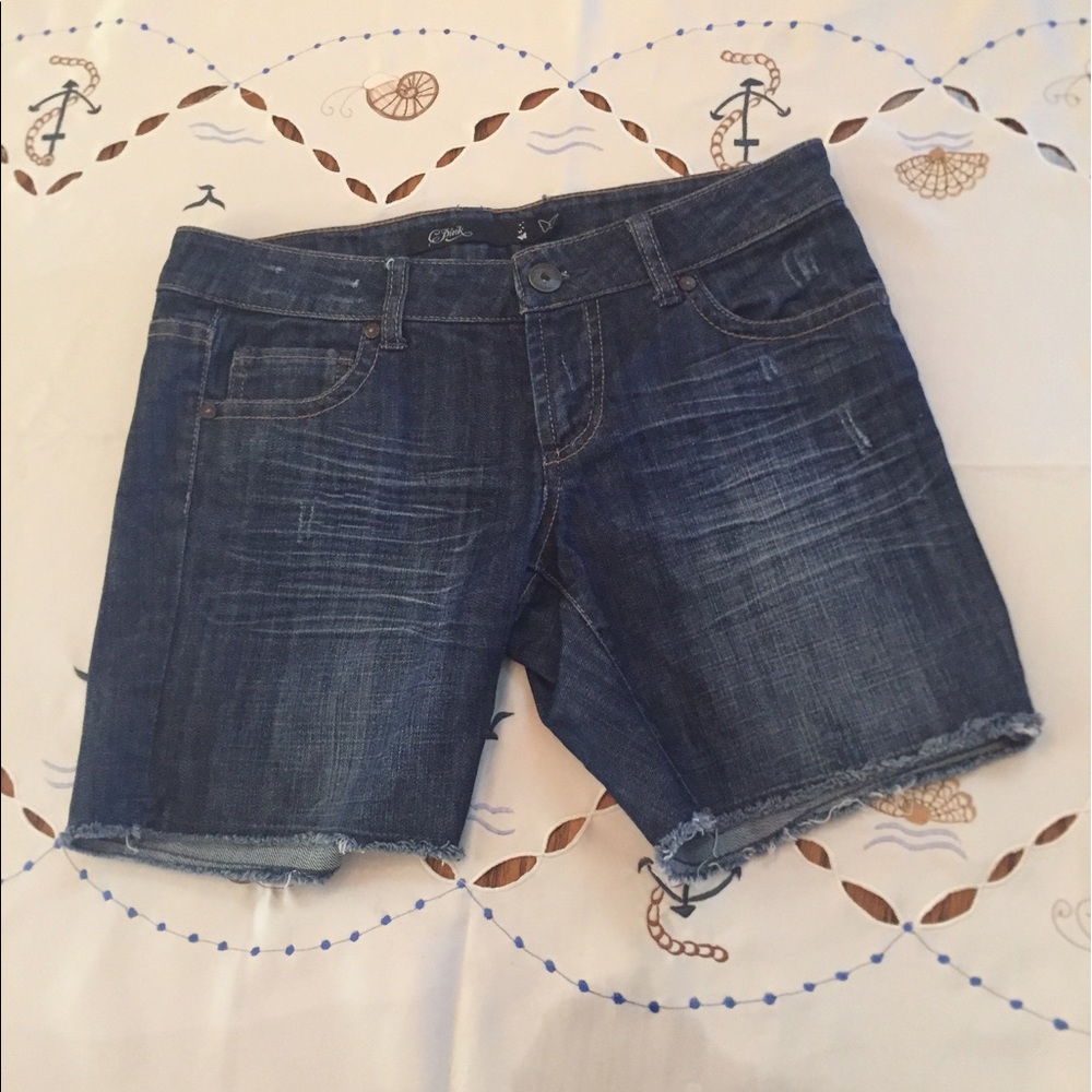 NWOT Pink brand cut offs