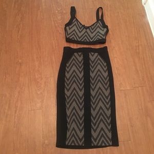 2 piece size XS marciano set excellent condition